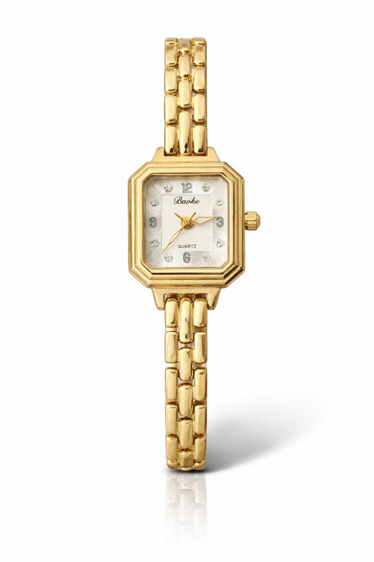 Estella White Dial Watch
