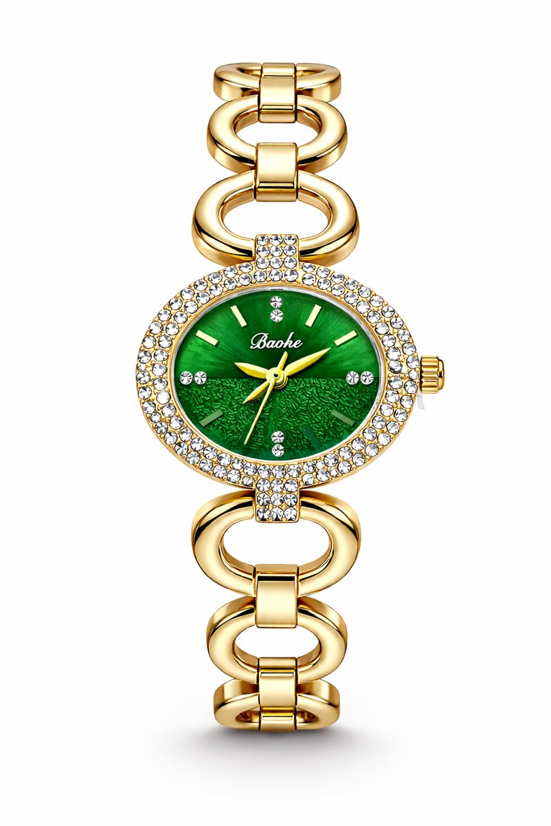 Faye Green Dial Watch