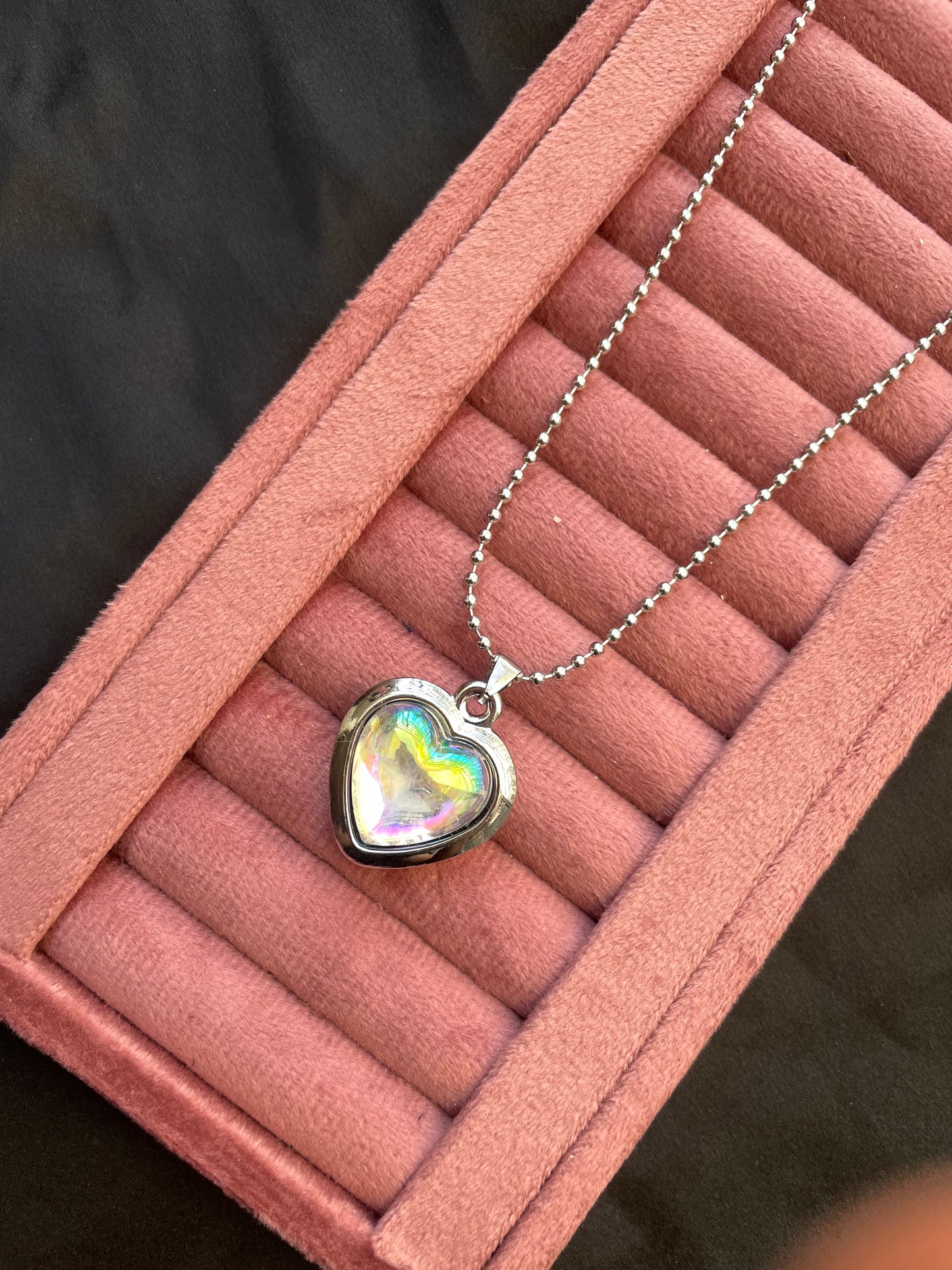 Dreamy Crystal Heart Necklace