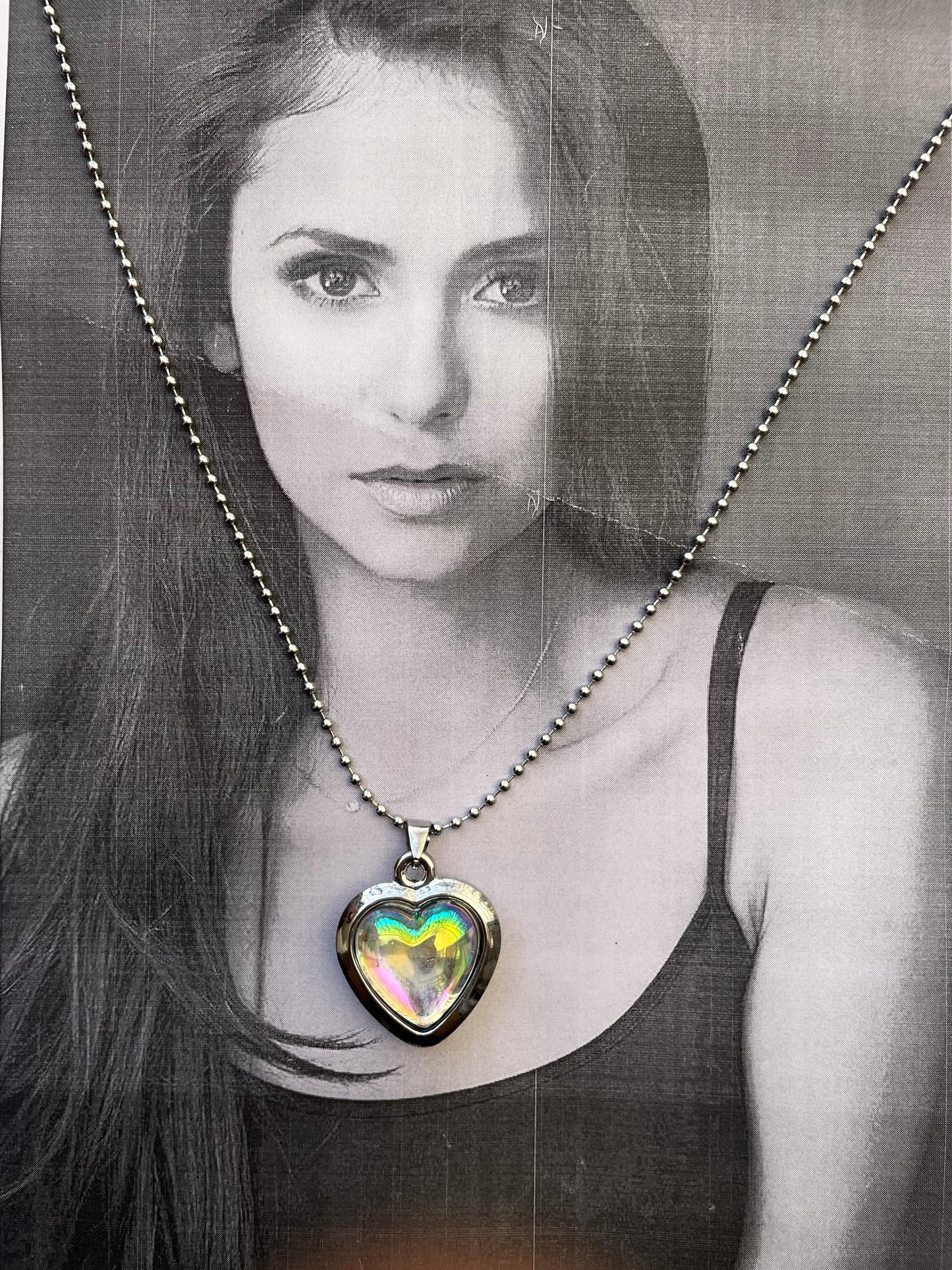 Dreamy Crystal Heart Necklace