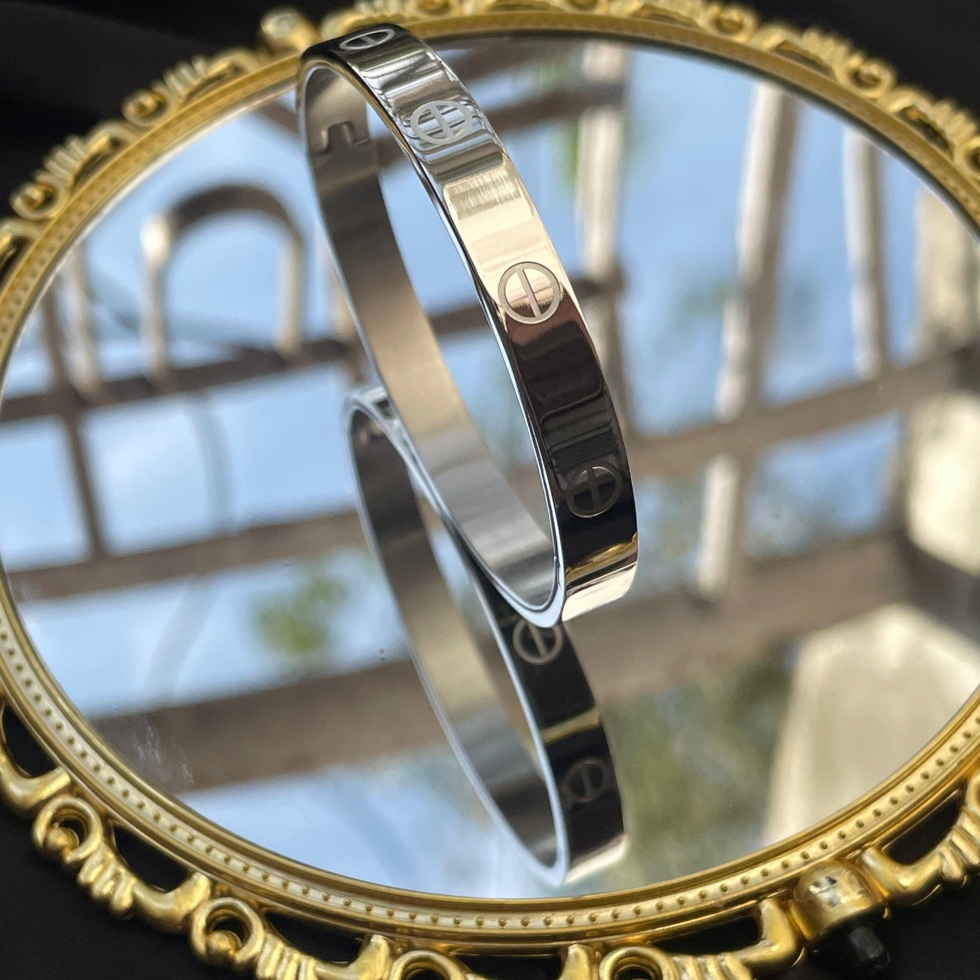 Russel Men's Silver Bracelet - Stainless Steel - SubhagAlankar
