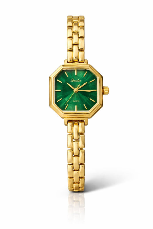 Genevieve Green Dial Watch