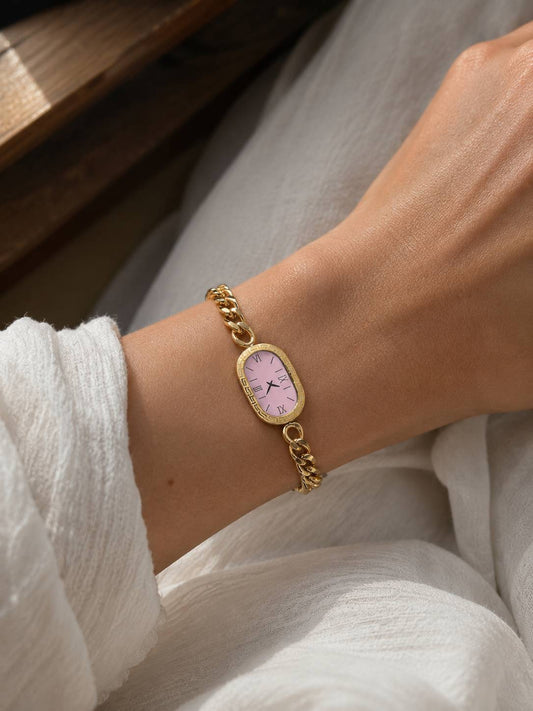 Serein Pink Vintage Dial Bracelet