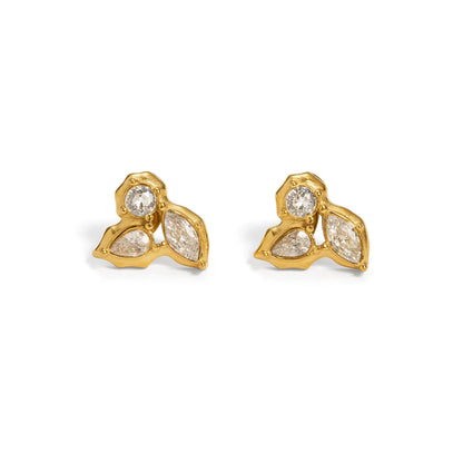 Salvia White Earring