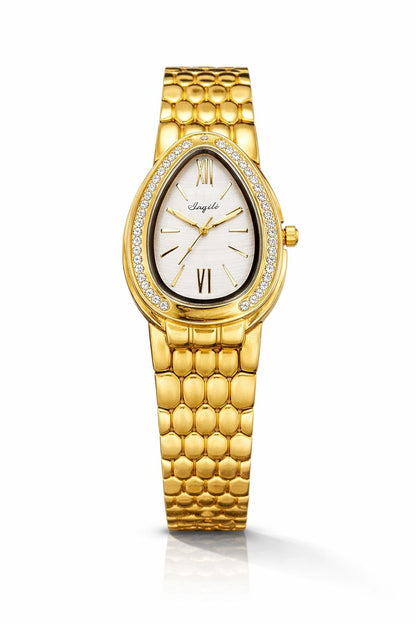 Slythera White Dial Watch