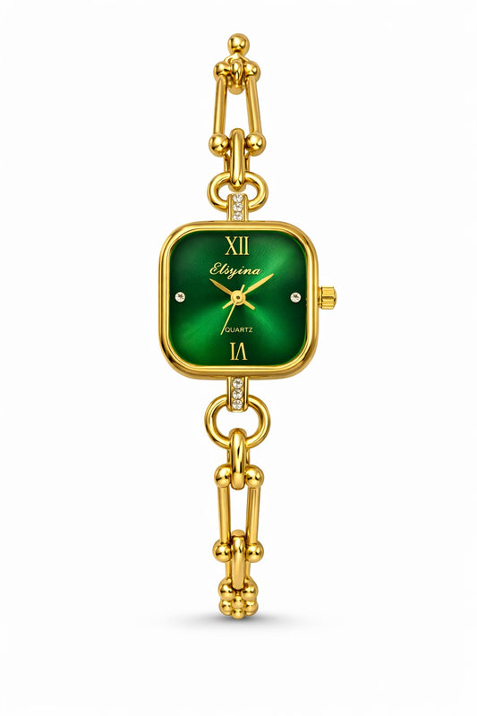 Eliana Green Dial Bracelet Watch
