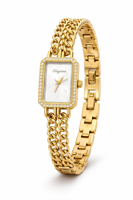 Lyra White Dial Watch